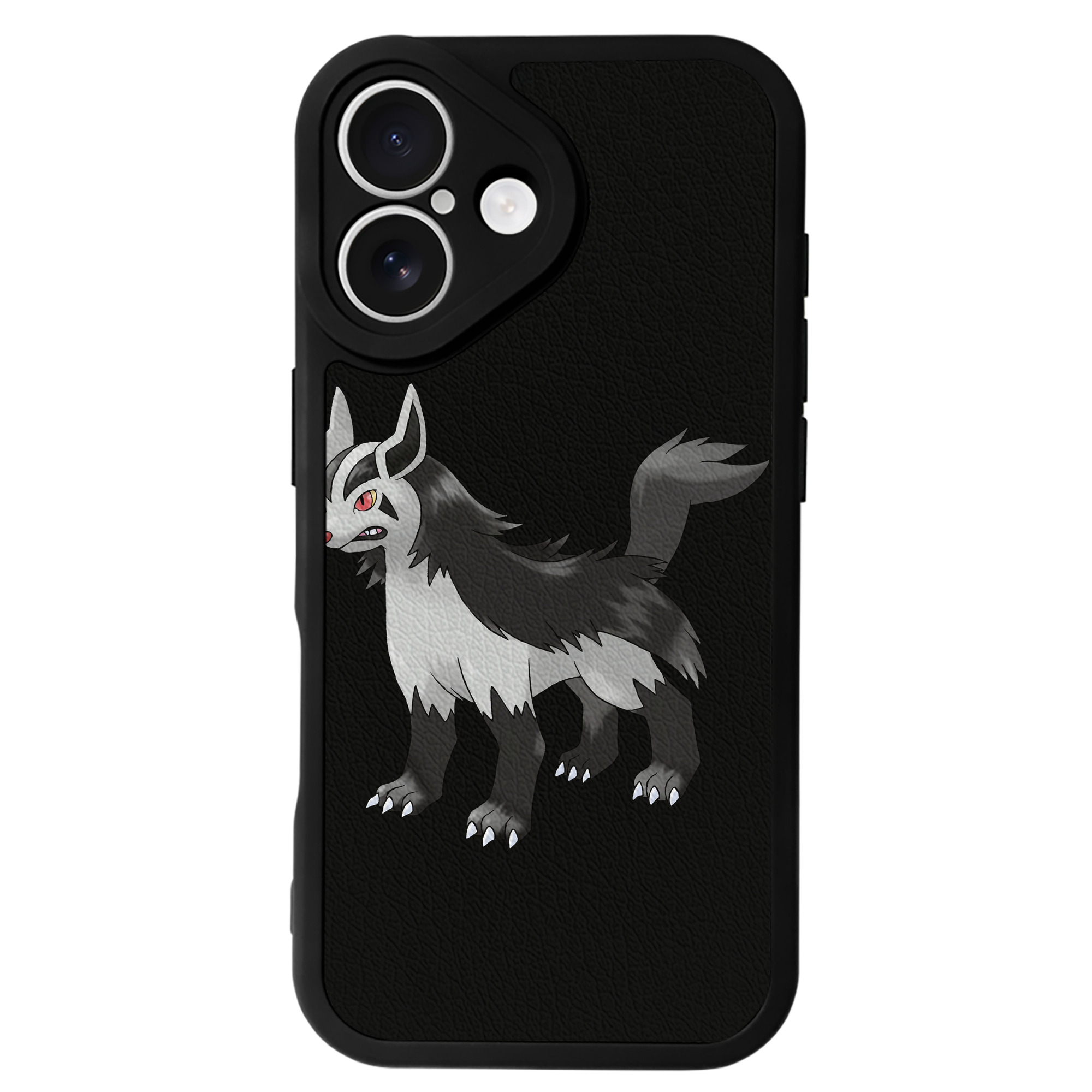 （画像用） ポケットモンスター Pokémon 【iPhone 16シリーズ対応】シリコンスマホケース（レザー調） 材質：シリコン